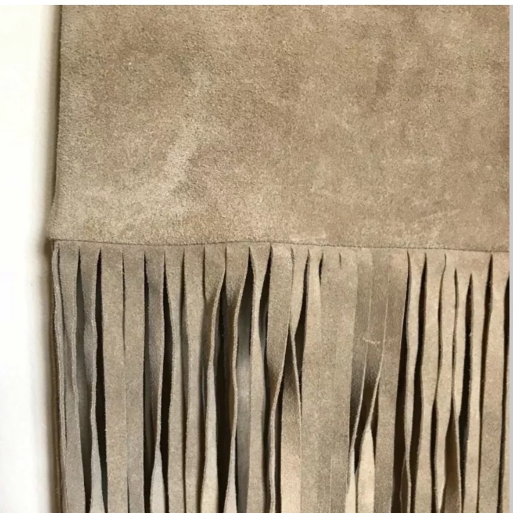 ThePerfext Mimi Fringe Suede Skirt - Picture 9 of 11